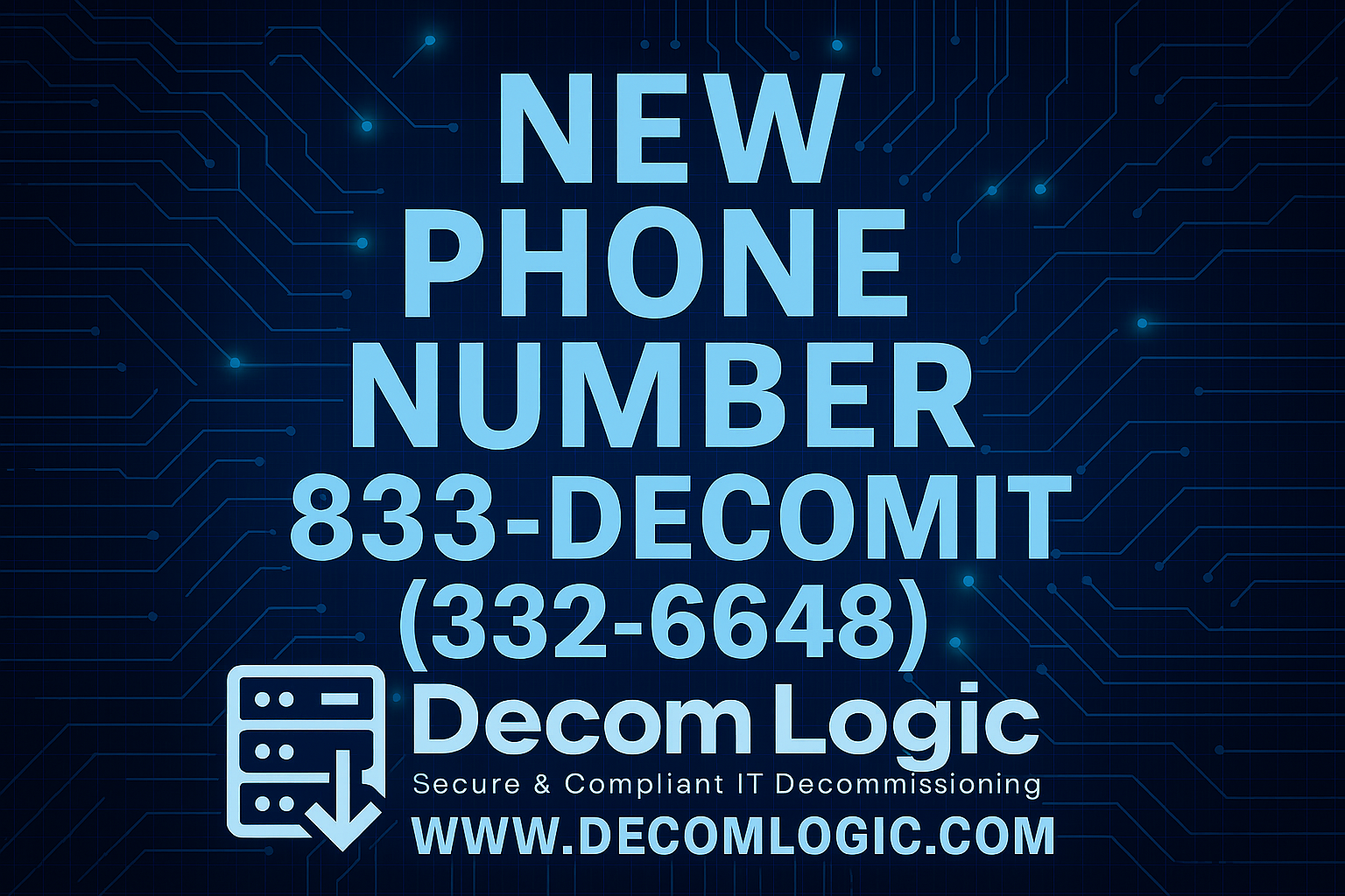 New Toll Free Number